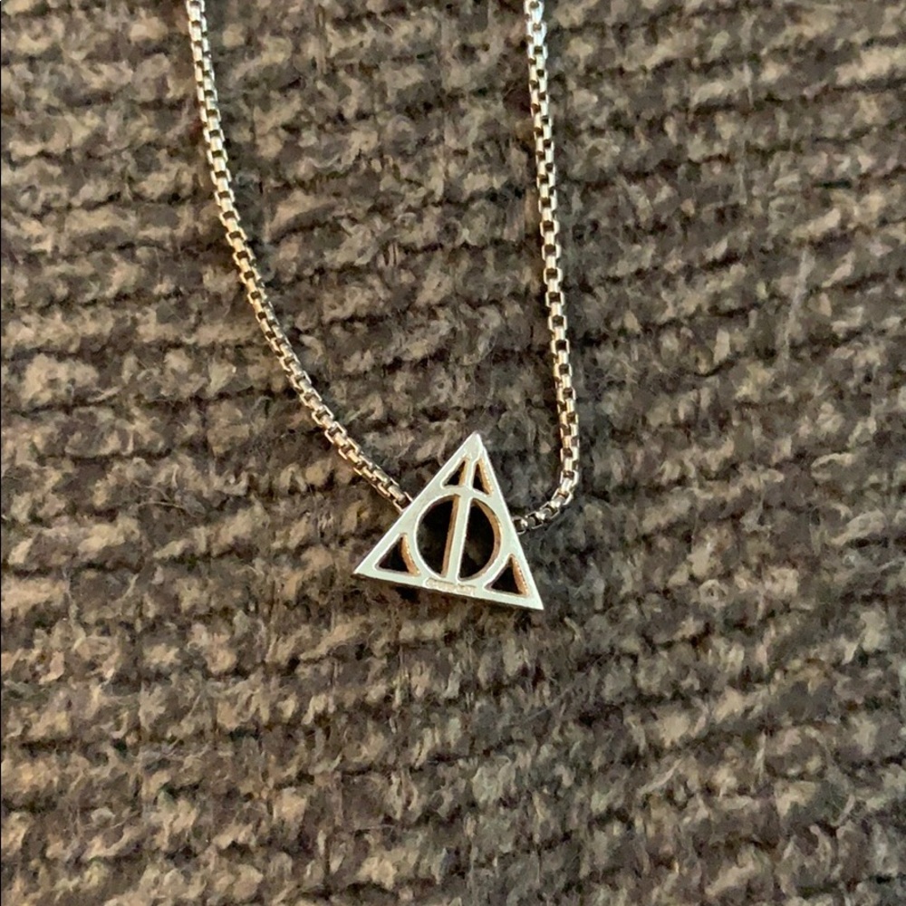 Alex and ani deathly hallows Harry Potter necklace